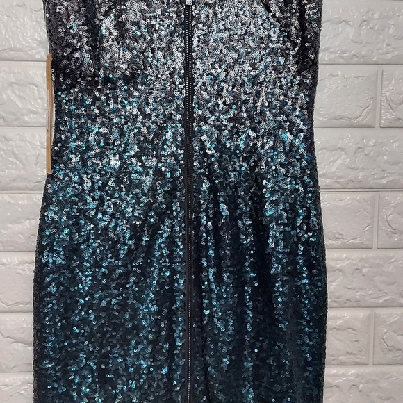 Rachel Roy Sequin Ombre Dress Size 0 NEW - Picture 8 of 14